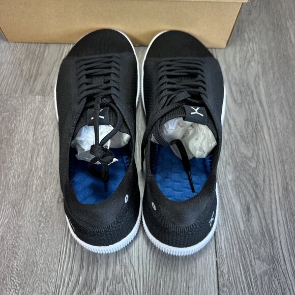 FLUX UNISEX ADAPT TRAINER SNEAKERS BLACK KNIT SIZE Men 6 Women 8Barefoot